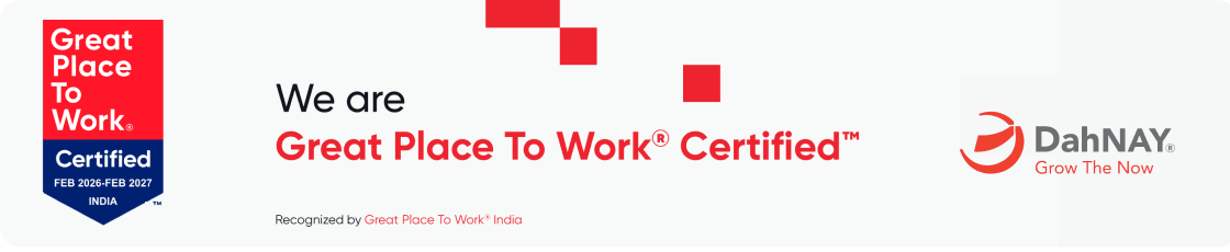 We are Great Place To Work® Certified™ 2024–2026